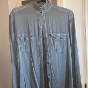 American Eagle oversized button down medium